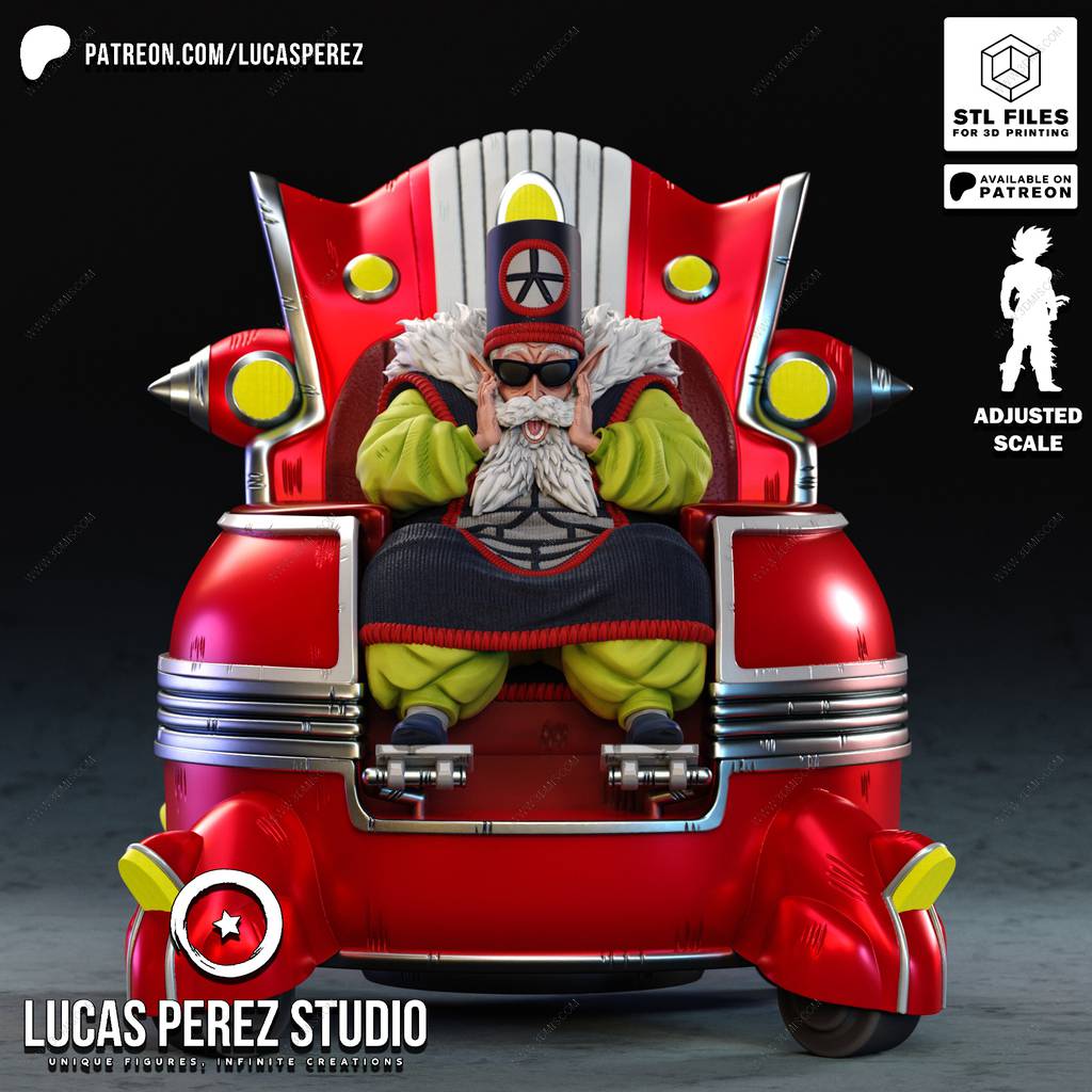 P站图纸印象馆 Lucas Perez 龙珠 龟仙人 Lucas Perez 龙珠 龟仙人