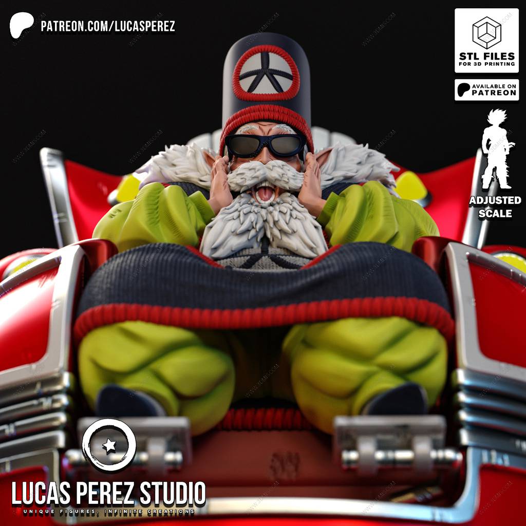 P站图纸印象馆 Lucas Perez 龙珠 龟仙人 Lucas Perez 龙珠 龟仙人