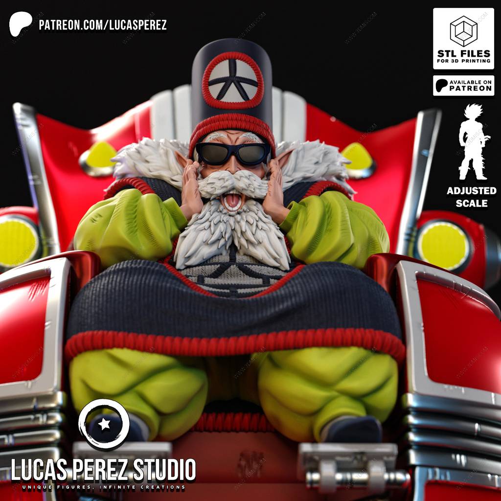 P站图纸印象馆 Lucas Perez 龙珠 龟仙人 Lucas Perez 龙珠 龟仙人