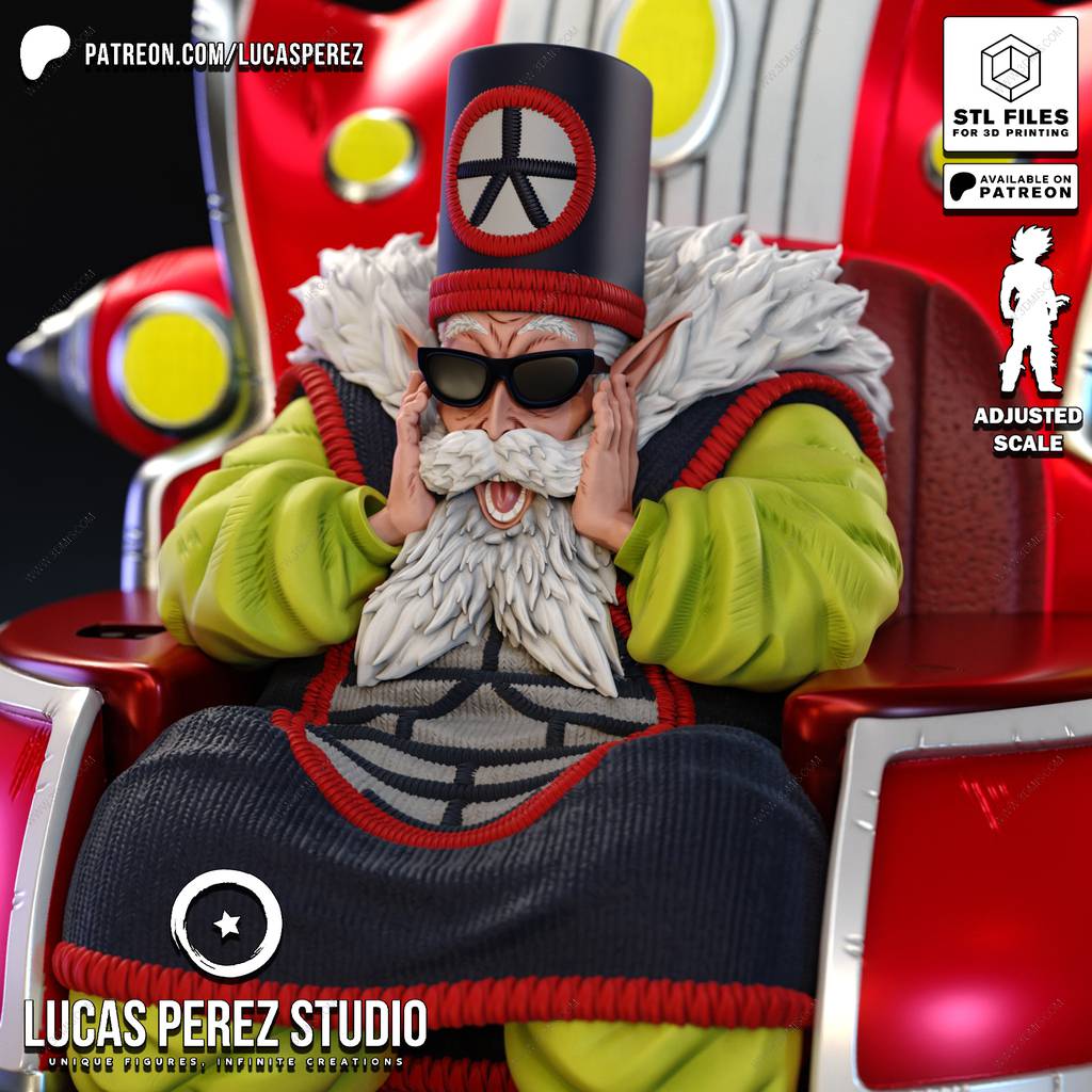 P站图纸印象馆 Lucas Perez 龙珠 龟仙人 Lucas Perez 龙珠 龟仙人