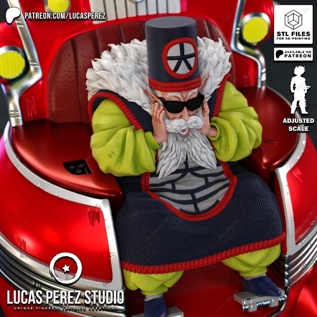 P站图纸印象馆 Lucas Perez 龙珠 龟仙人 Lucas Perez 龙珠 龟仙人