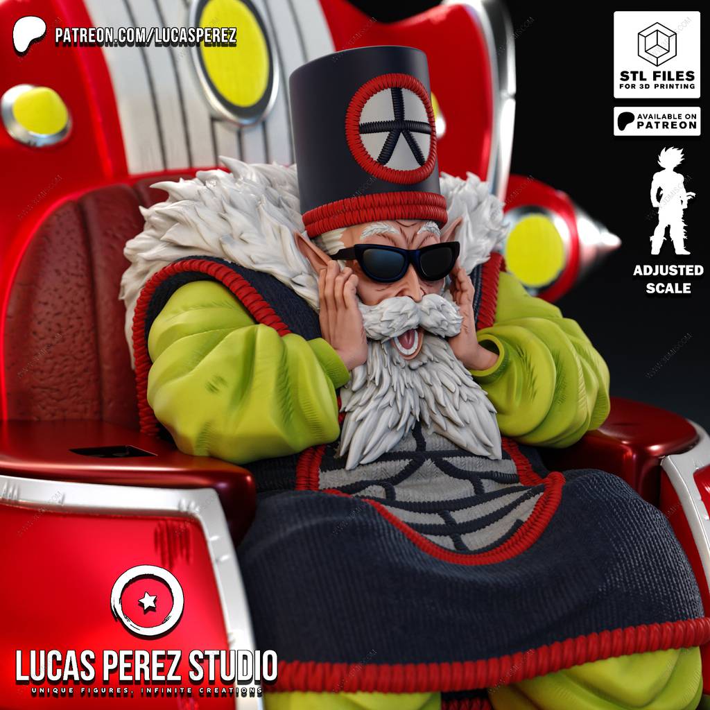 P站图纸印象馆 Lucas Perez 龙珠 龟仙人 Lucas Perez 龙珠 龟仙人