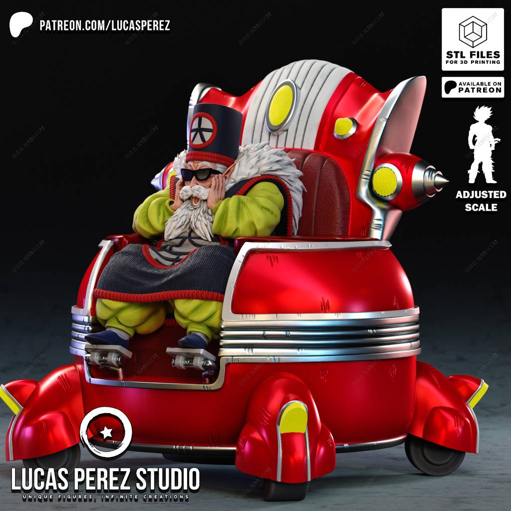 P站图纸印象馆 Lucas Perez 龙珠 龟仙人 Lucas Perez 龙珠 龟仙人