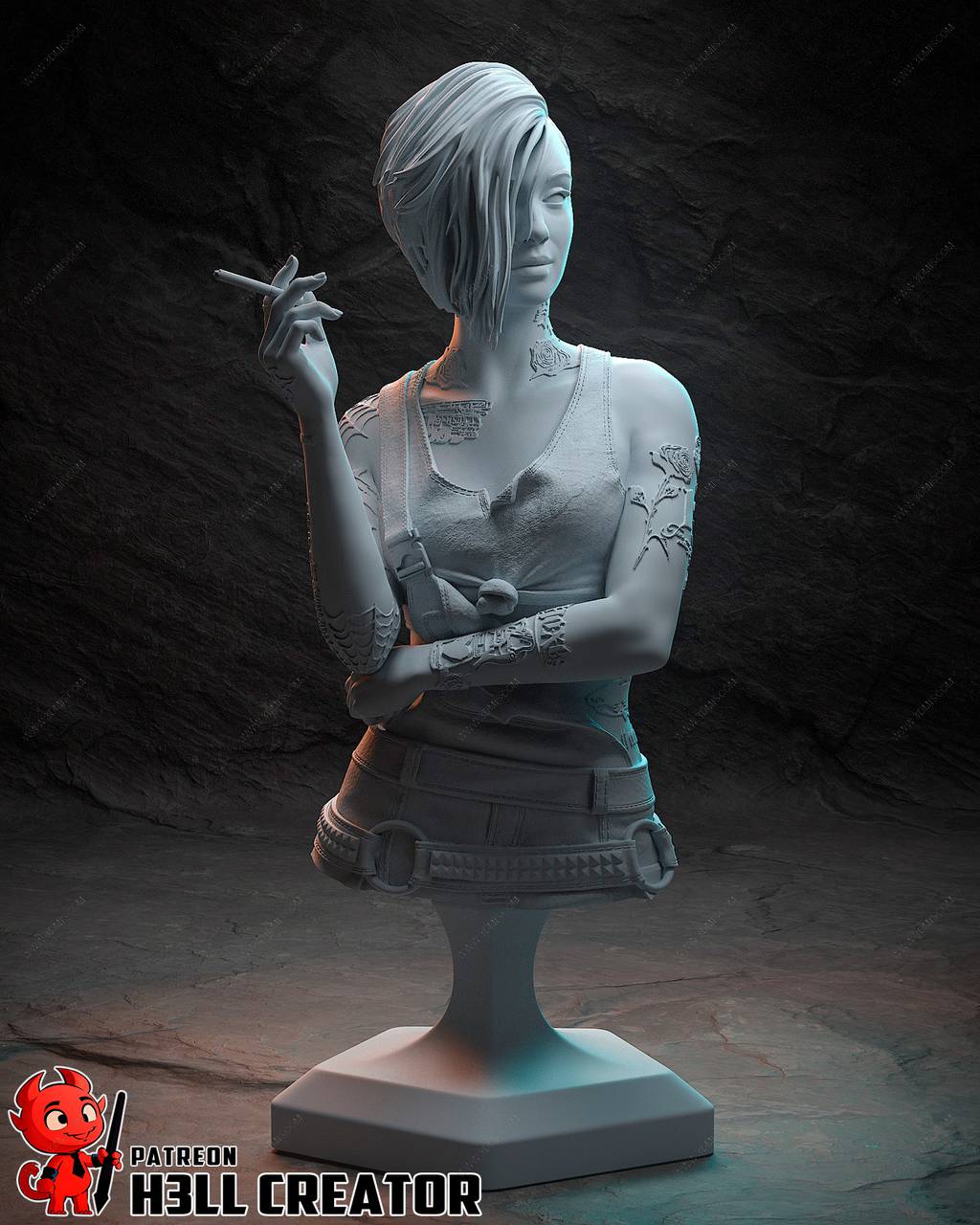 P站图纸印象馆 H3LL 赛博朋克2077 朱迪·阿尔瓦雷兹 H3LL 赛博朋克2077 朱迪·阿尔瓦雷兹