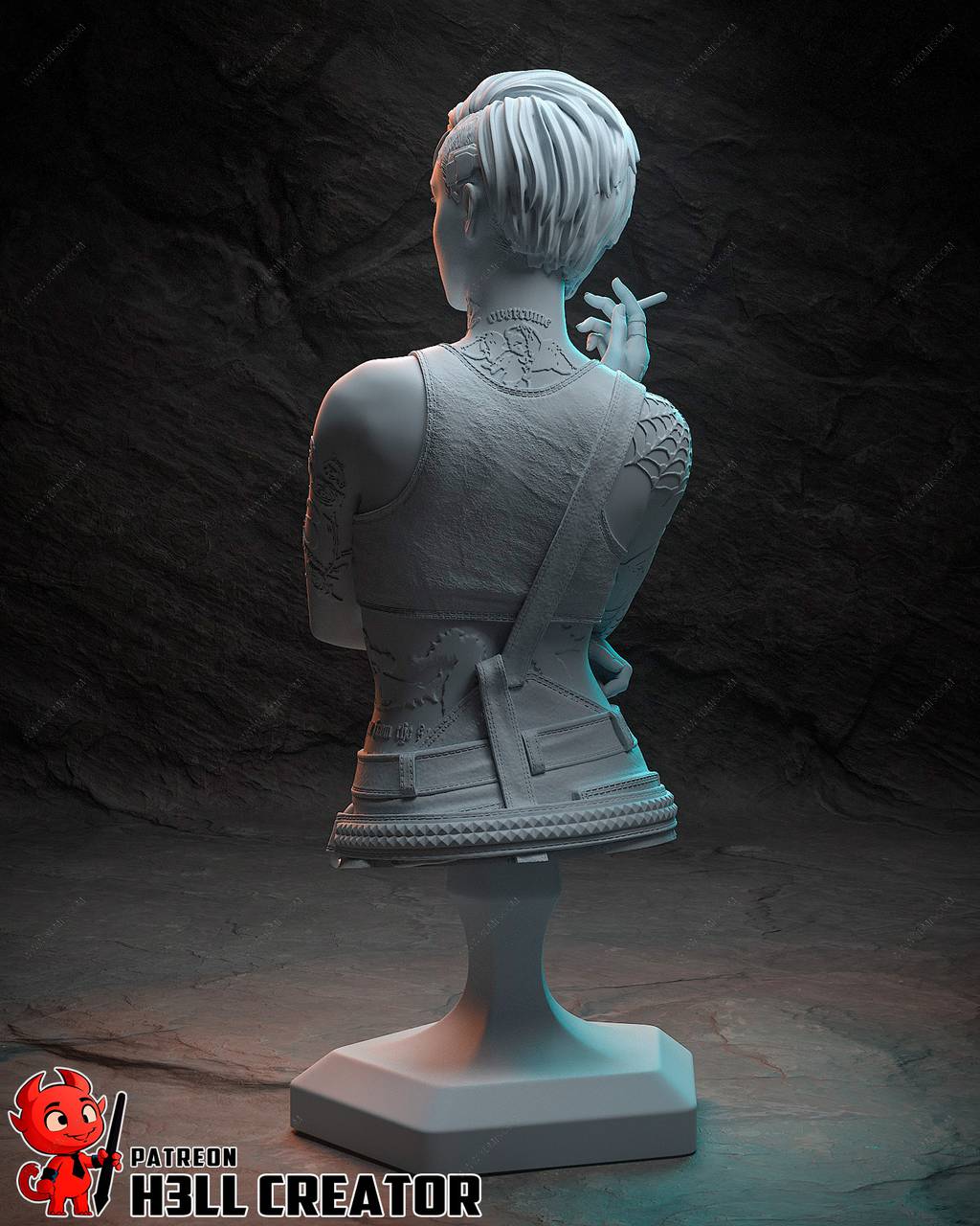 P站图纸印象馆 H3LL 赛博朋克2077 朱迪·阿尔瓦雷兹 H3LL 赛博朋克2077 朱迪·阿尔瓦雷兹