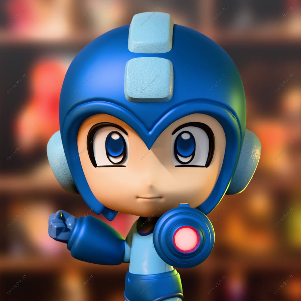 P站图纸印象馆 Chibi Land Figures 洛克人 Chibi Land Figures 洛克人