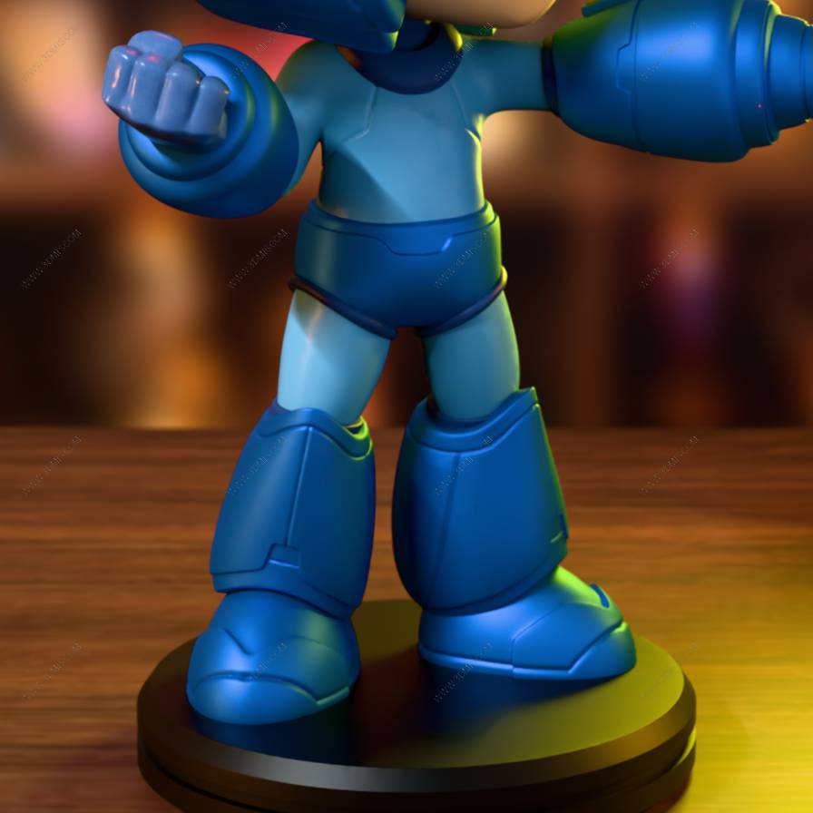 P站图纸印象馆 Chibi Land Figures 洛克人 Chibi Land Figures 洛克人