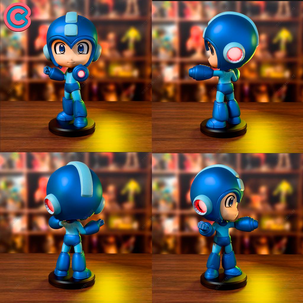 P站图纸印象馆 Chibi Land Figures 洛克人 Chibi Land Figures 洛克人