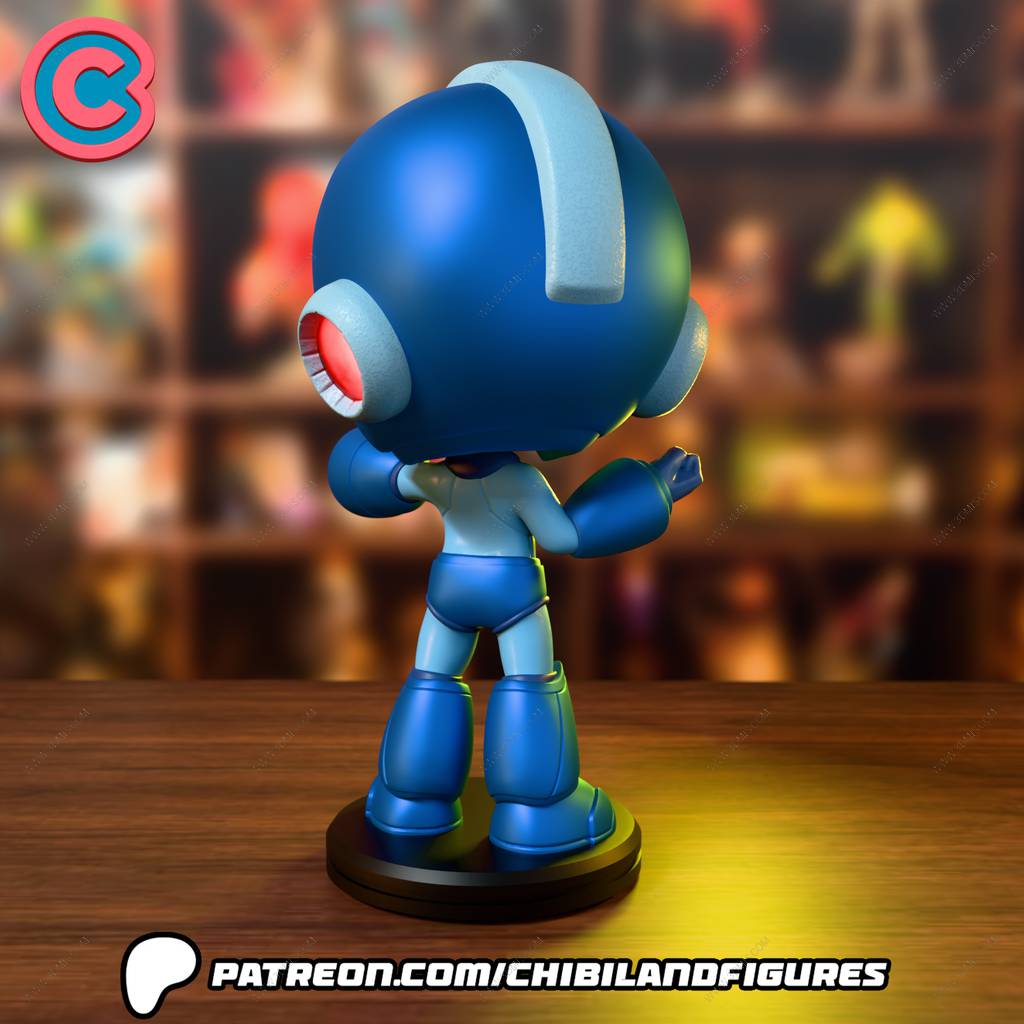 P站图纸印象馆 Chibi Land Figures 洛克人 Chibi Land Figures 洛克人