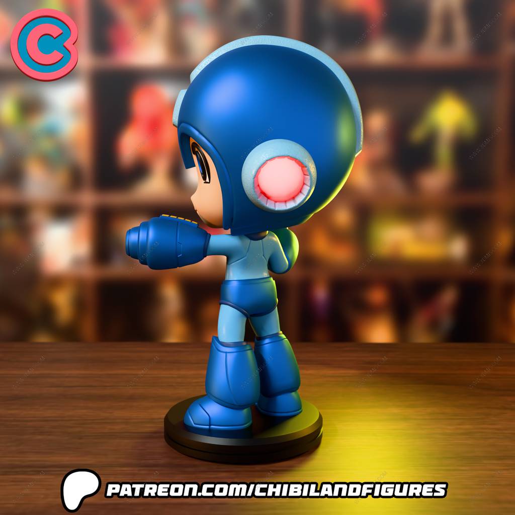 P站图纸印象馆 Chibi Land Figures 洛克人 Chibi Land Figures 洛克人