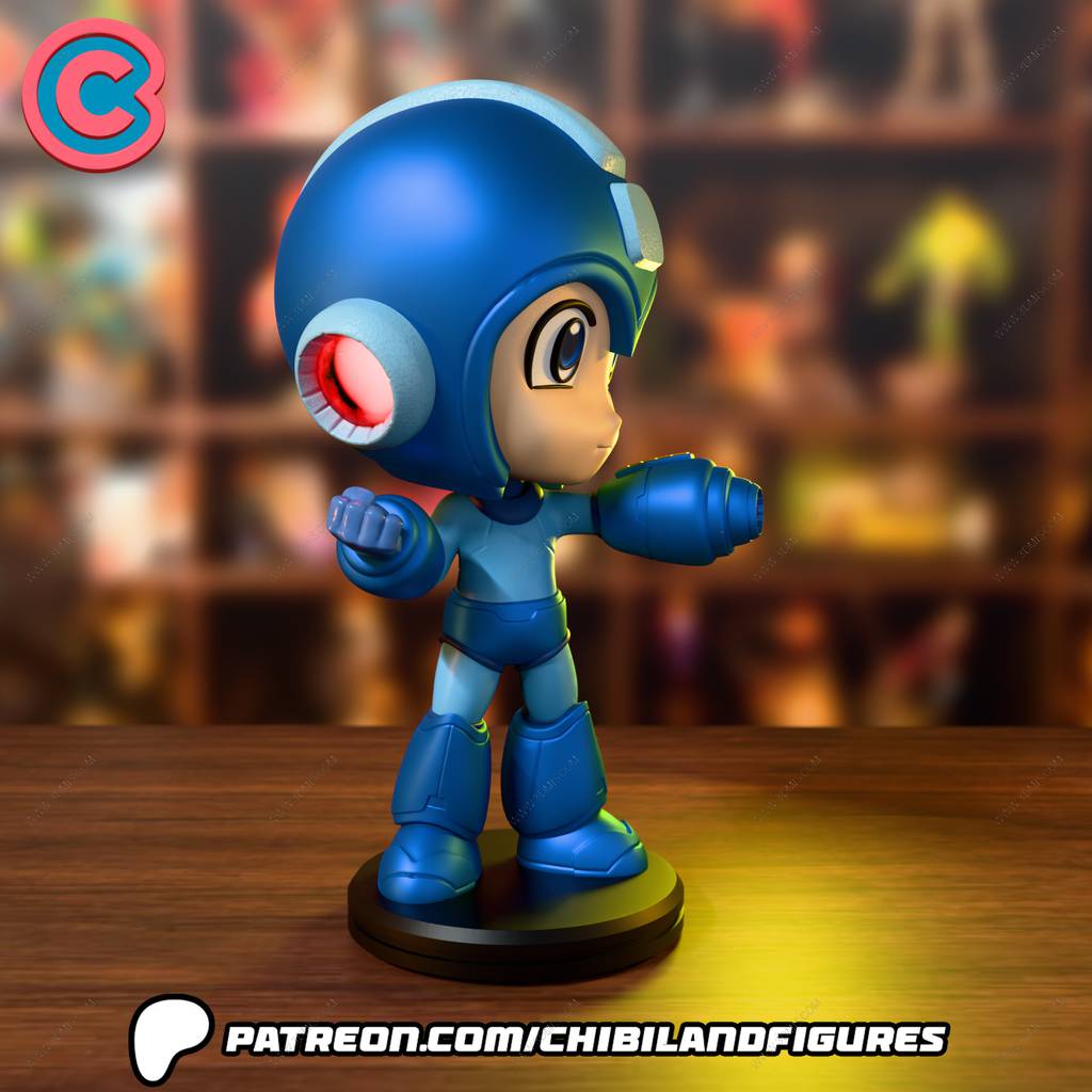 P站图纸印象馆 Chibi Land Figures 洛克人 Chibi Land Figures 洛克人