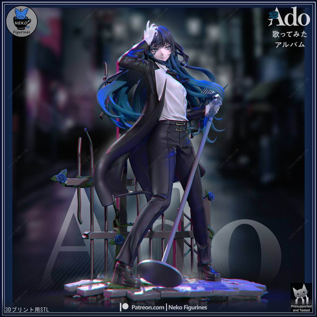 P站图纸印象馆 Neko 日本女歌手 ADO Neko 日本女歌手 ADO