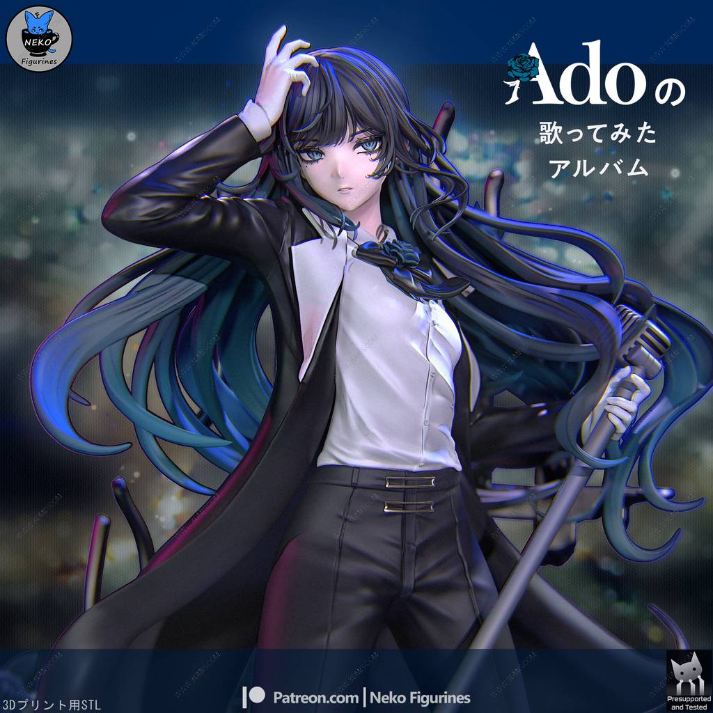 P站图纸印象馆 Neko 日本女歌手 ADO Neko 日本女歌手 ADO