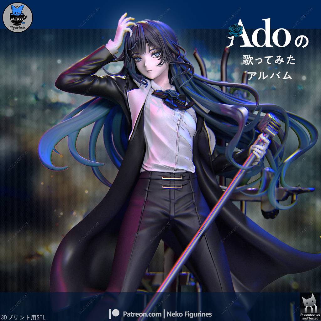 P站图纸印象馆 Neko 日本女歌手 ADO Neko 日本女歌手 ADO