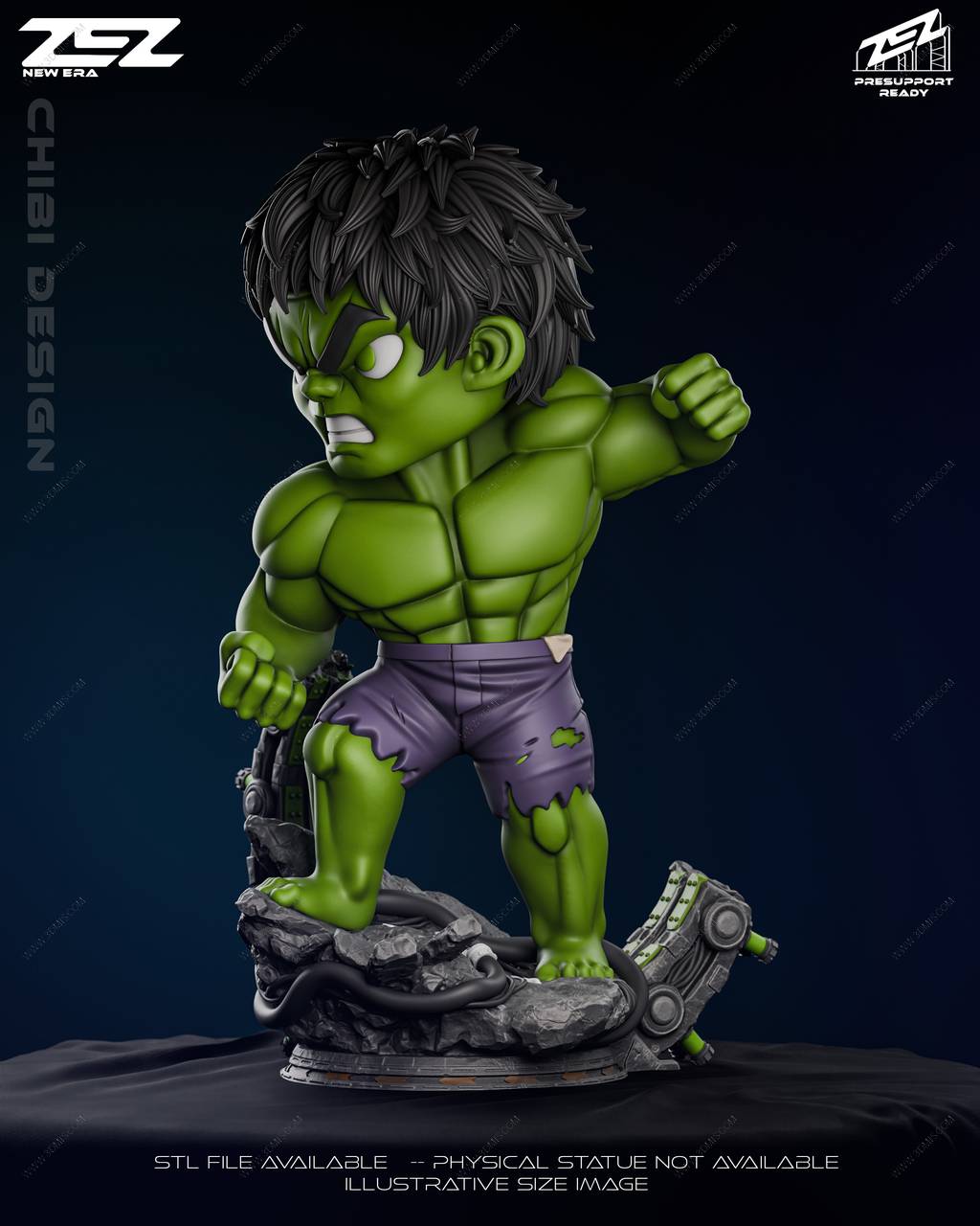 P站图纸印象馆 ZEZ STUDIOS 漫威 终极浩克 ZEZ STUDIOS 漫威 终极浩克