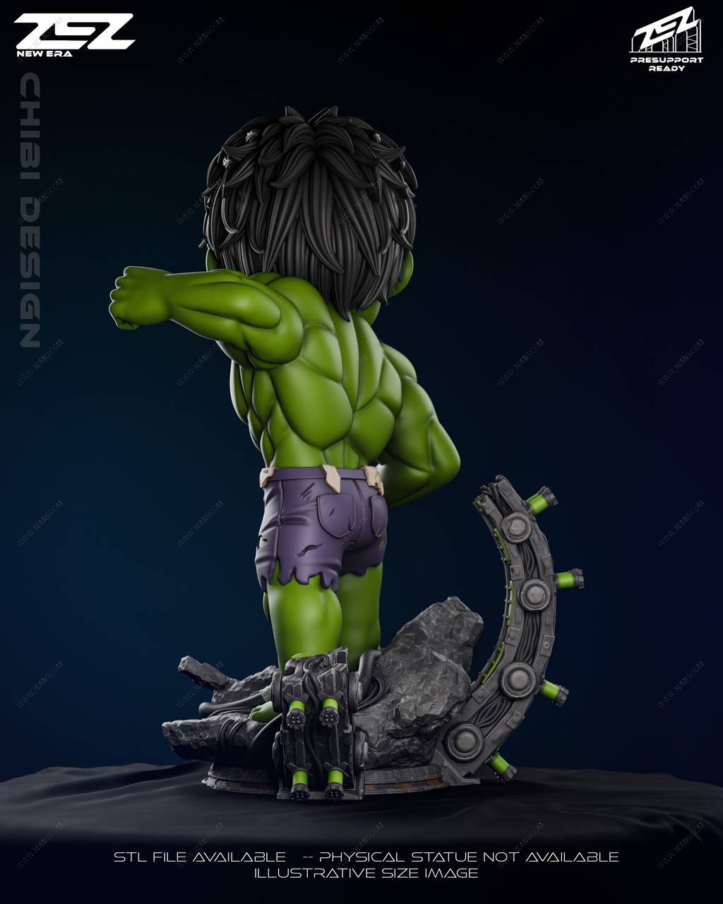 P站图纸印象馆 ZEZ STUDIOS 漫威 终极浩克 ZEZ STUDIOS 漫威 终极浩克