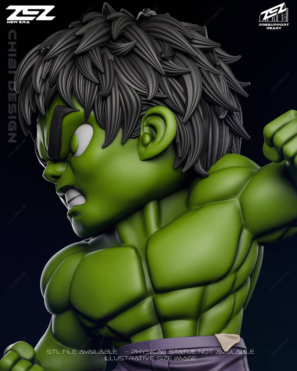 P站图纸印象馆 ZEZ STUDIOS 漫威 终极浩克 ZEZ STUDIOS 漫威 终极浩克