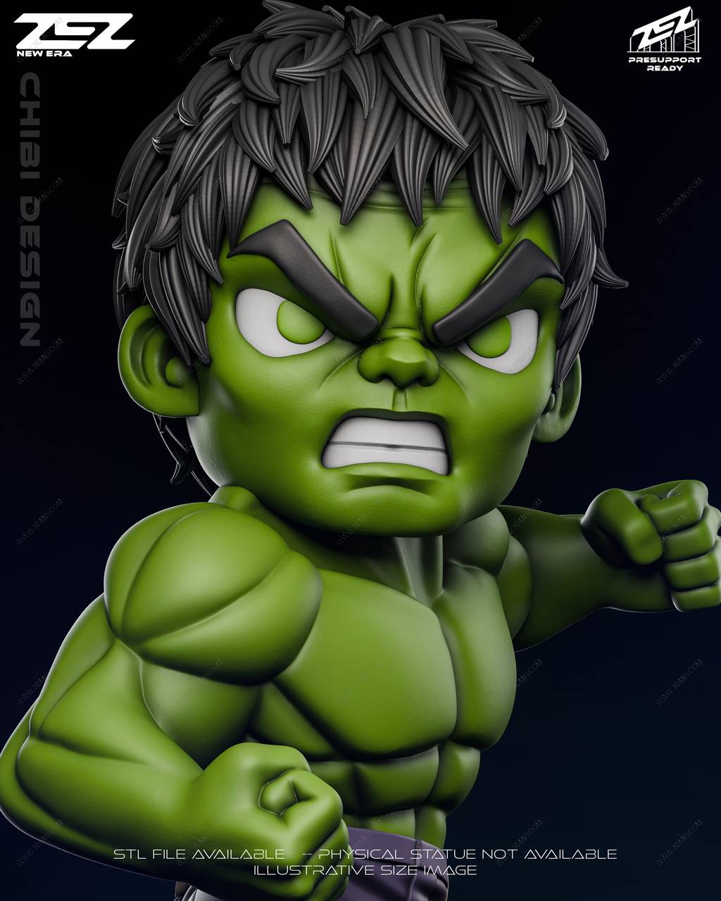 P站图纸印象馆 ZEZ STUDIOS 漫威 终极浩克 ZEZ STUDIOS 漫威 终极浩克