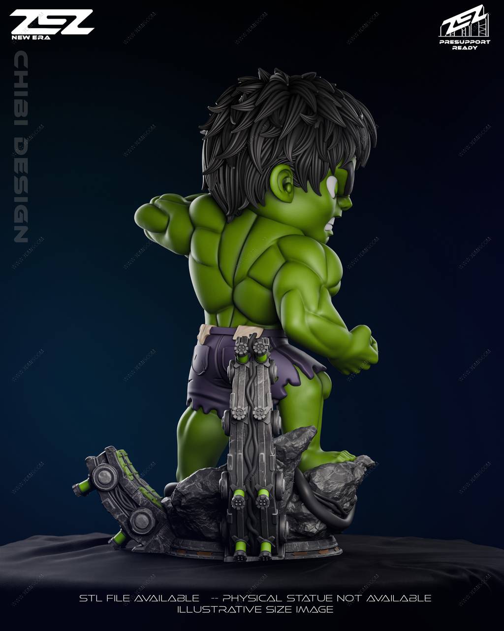 P站图纸印象馆 ZEZ STUDIOS 漫威 终极浩克 ZEZ STUDIOS 漫威 终极浩克