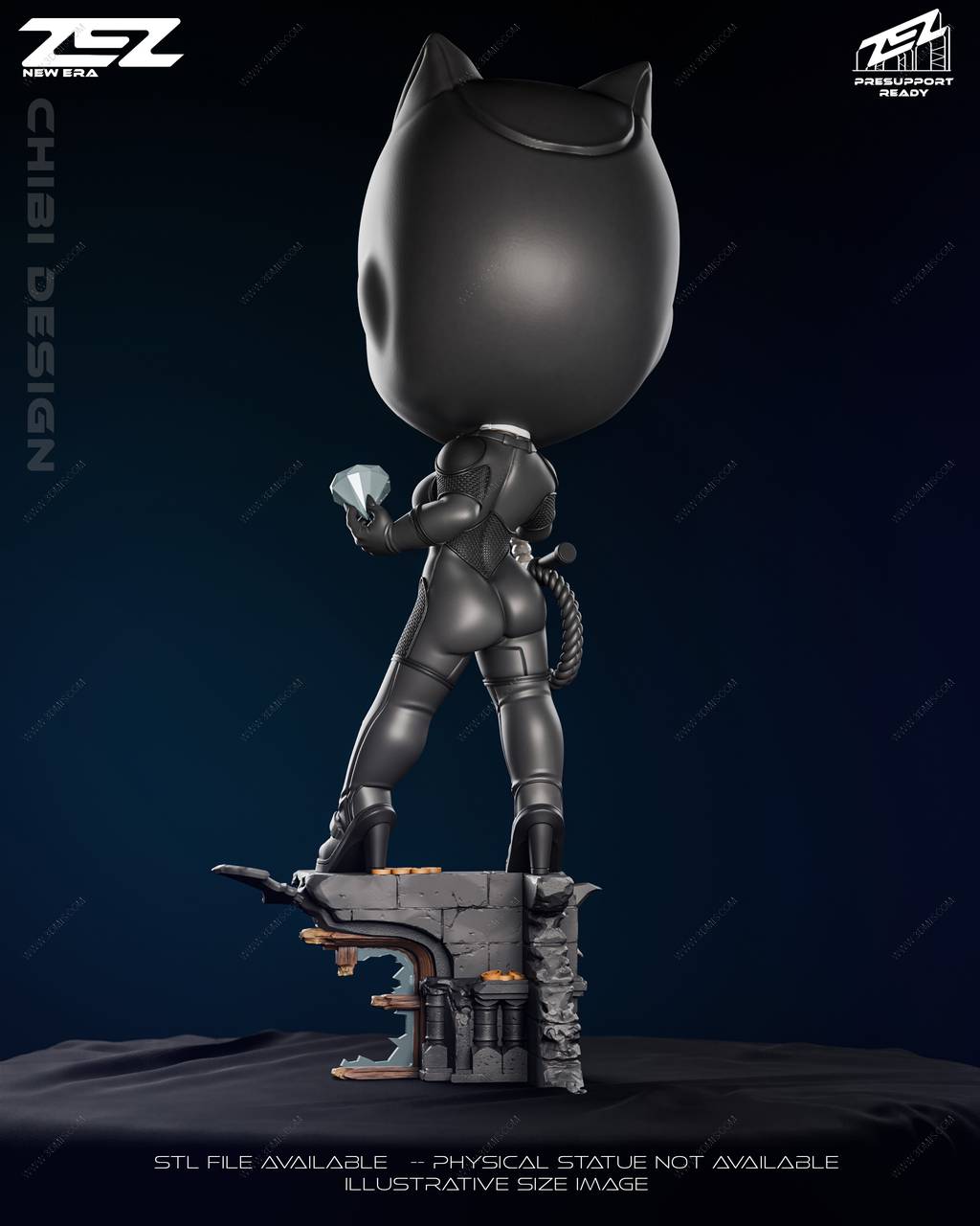 P站图纸印象馆 ZEZ STUDIOS 漫威 猫女 ZEZ STUDIOS 漫威 猫女