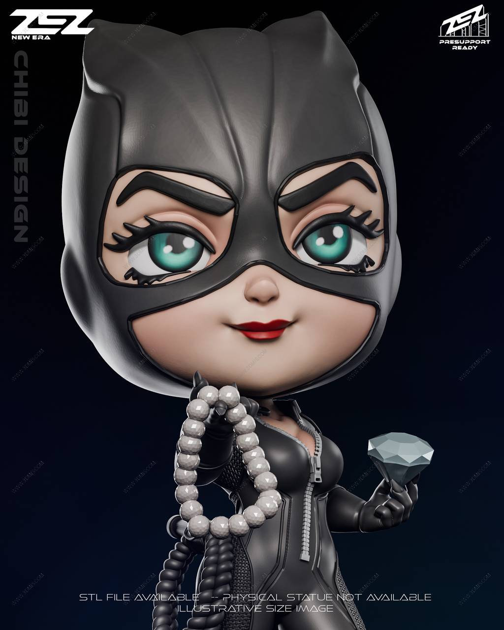 P站图纸印象馆 ZEZ STUDIOS 漫威 猫女 ZEZ STUDIOS 漫威 猫女