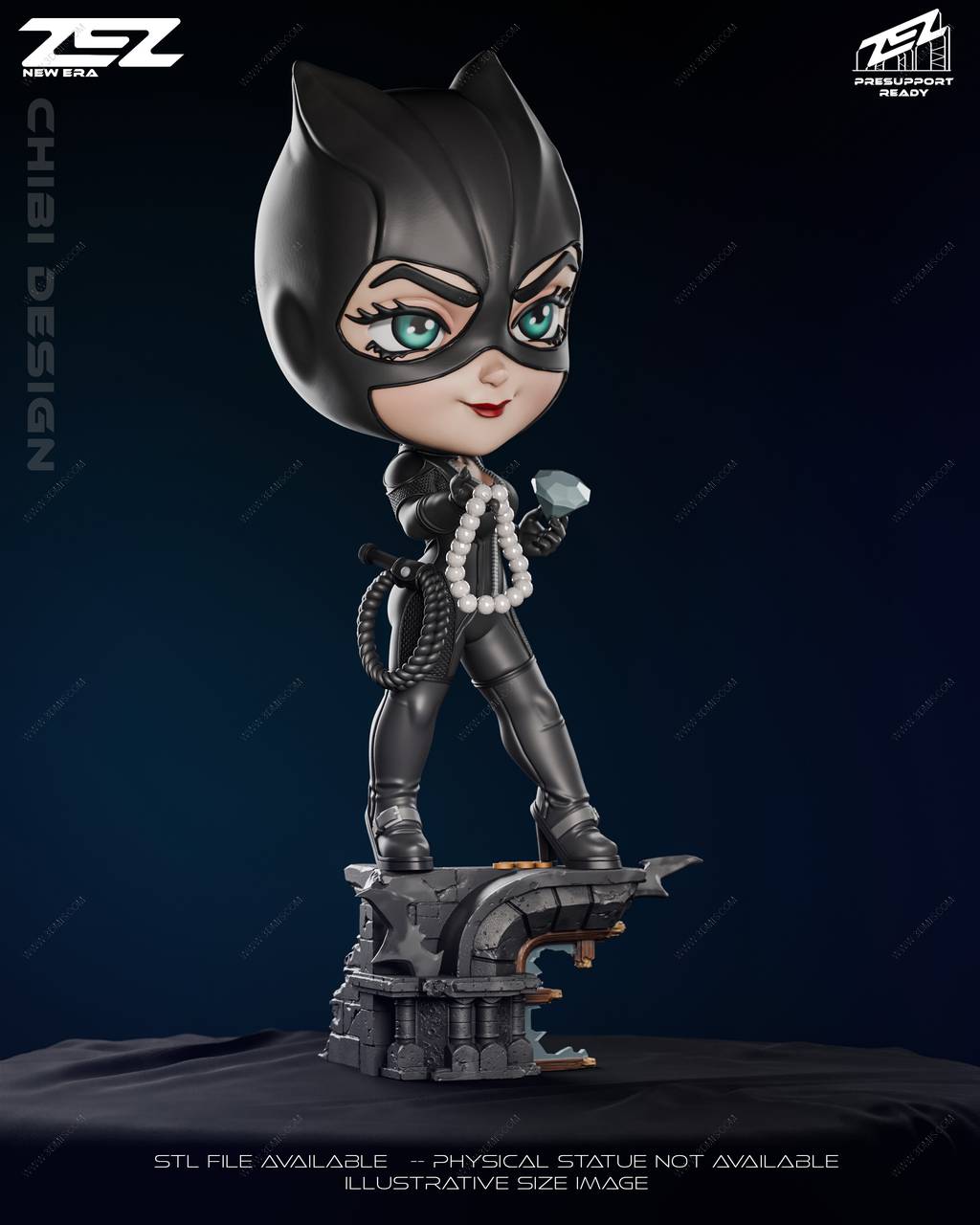 P站图纸印象馆 ZEZ STUDIOS 漫威 猫女 ZEZ STUDIOS 漫威 猫女