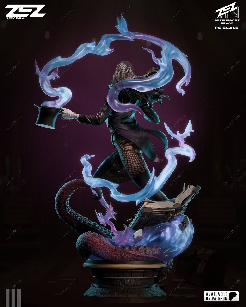 P站图纸印象馆 ZEZ STUDIOS DC漫画 扎坦娜·扎塔拉 ZEZ STUDIOS DC漫画 扎坦娜·扎塔拉