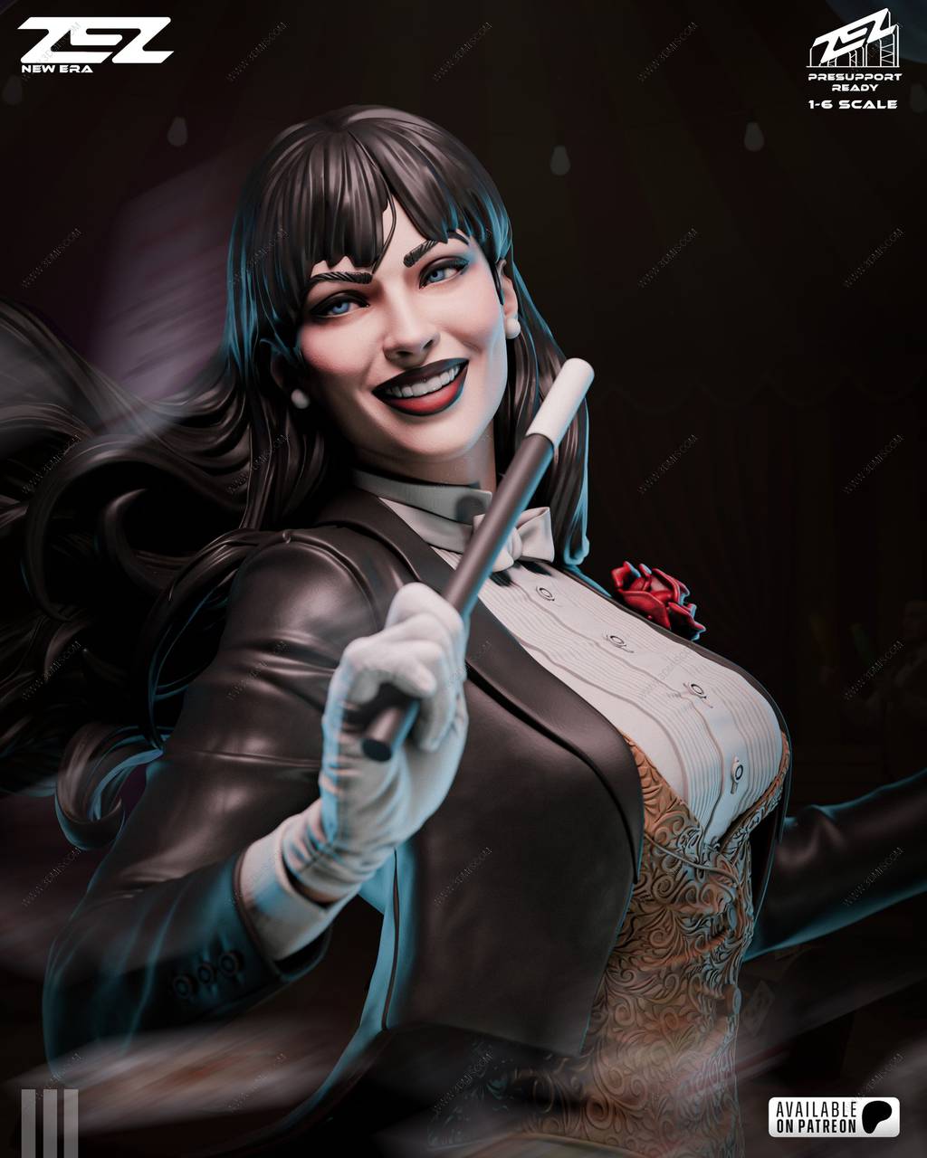 P站图纸印象馆 ZEZ STUDIOS DC漫画 扎坦娜·扎塔拉 ZEZ STUDIOS DC漫画 扎坦娜·扎塔拉