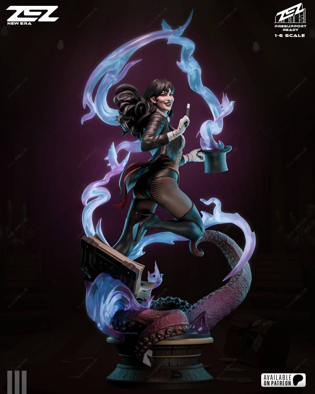 P站图纸印象馆 ZEZ STUDIOS DC漫画 扎坦娜·扎塔拉 ZEZ STUDIOS DC漫画 扎坦娜·扎塔拉