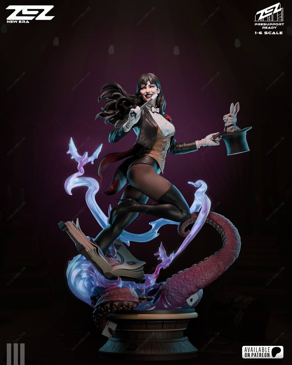 P站图纸印象馆 ZEZ STUDIOS DC漫画 扎坦娜·扎塔拉 ZEZ STUDIOS DC漫画 扎坦娜·扎塔拉