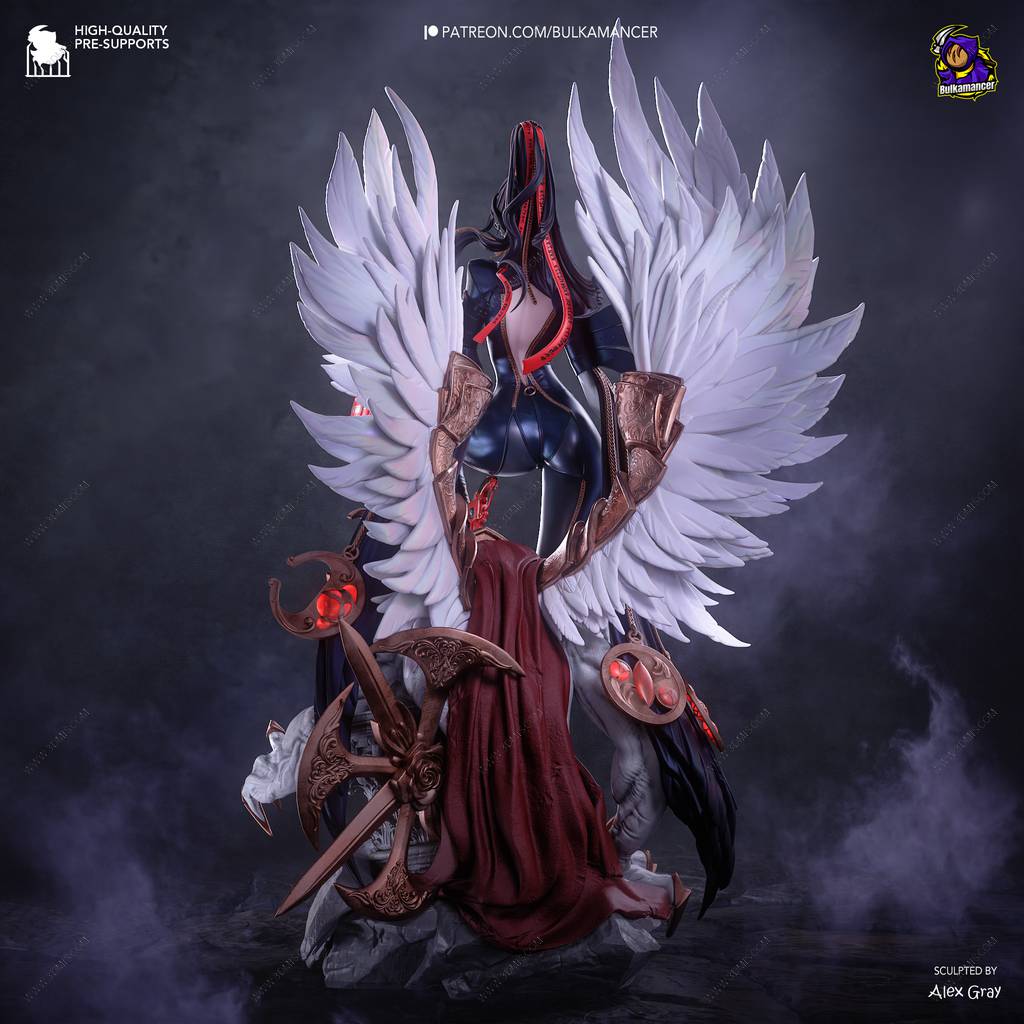 P站图纸印象馆 Bulkamancer 猎天使魔女 贝优妮塔 Bulkamancer 猎天使魔女 贝优妮塔