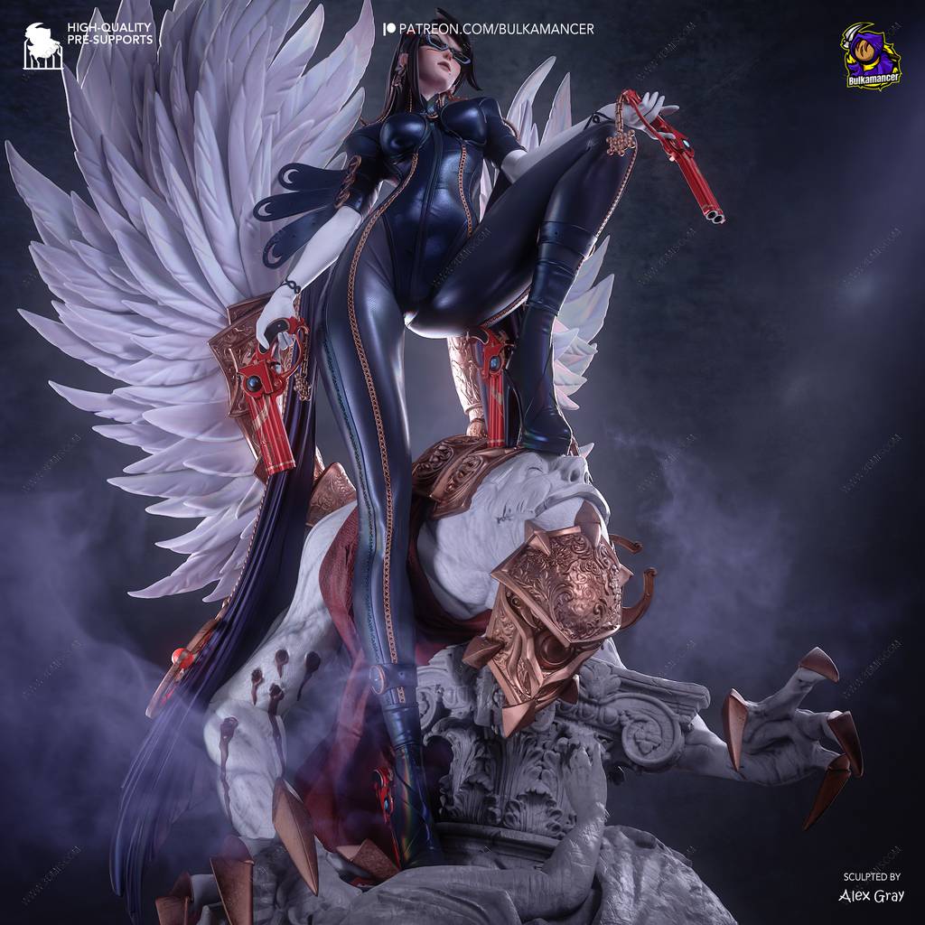 P站图纸印象馆 Bulkamancer 猎天使魔女 贝优妮塔 Bulkamancer 猎天使魔女 贝优妮塔