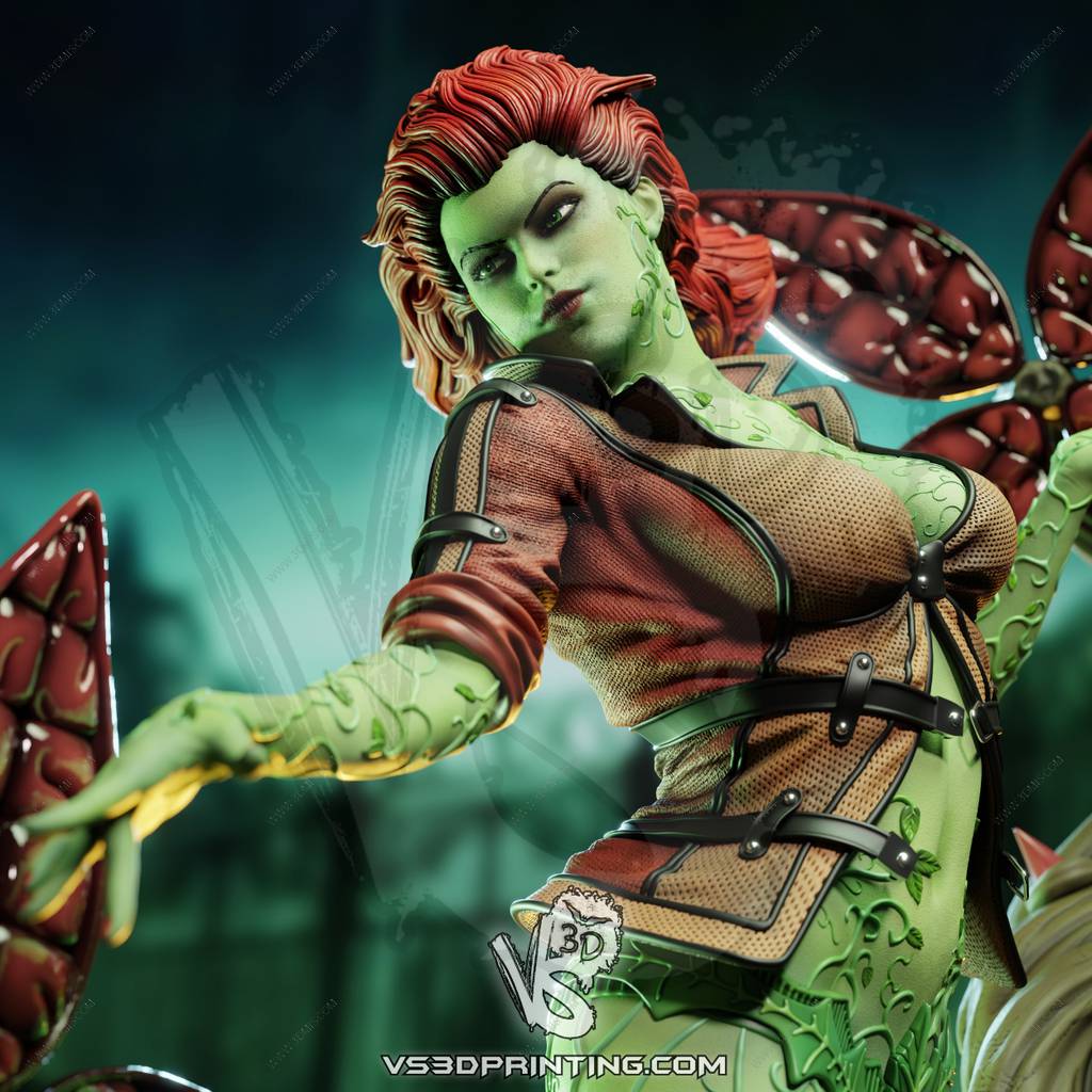 P站图纸印象馆 VS3D DC漫画 毒藤女 VS3D DC漫画 毒藤女