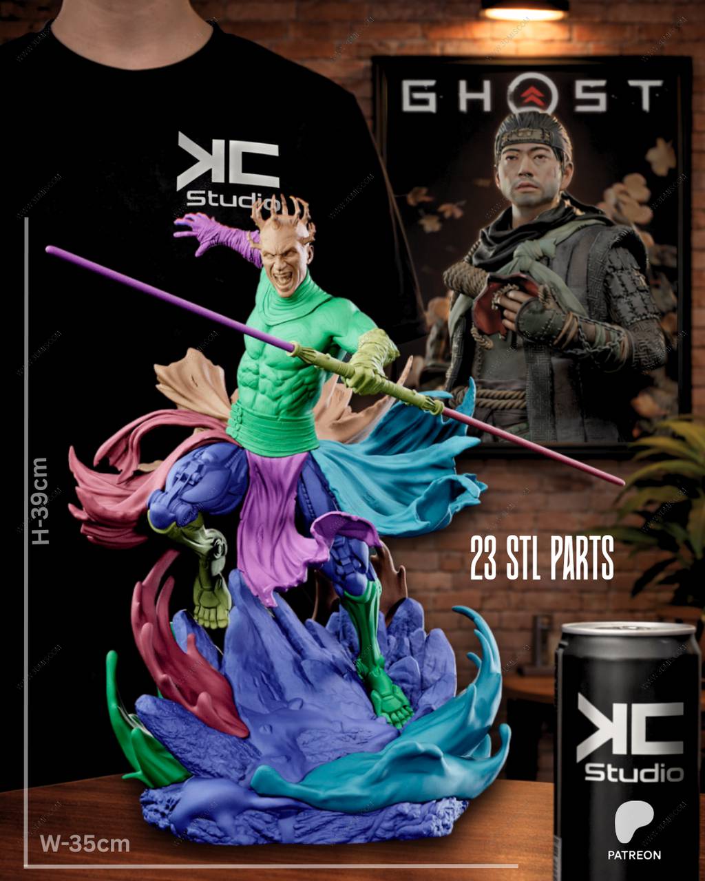 P站图纸印象馆 KcStudio 星球大战 达斯·摩尔 KcStudio 星球大战 达斯·摩尔