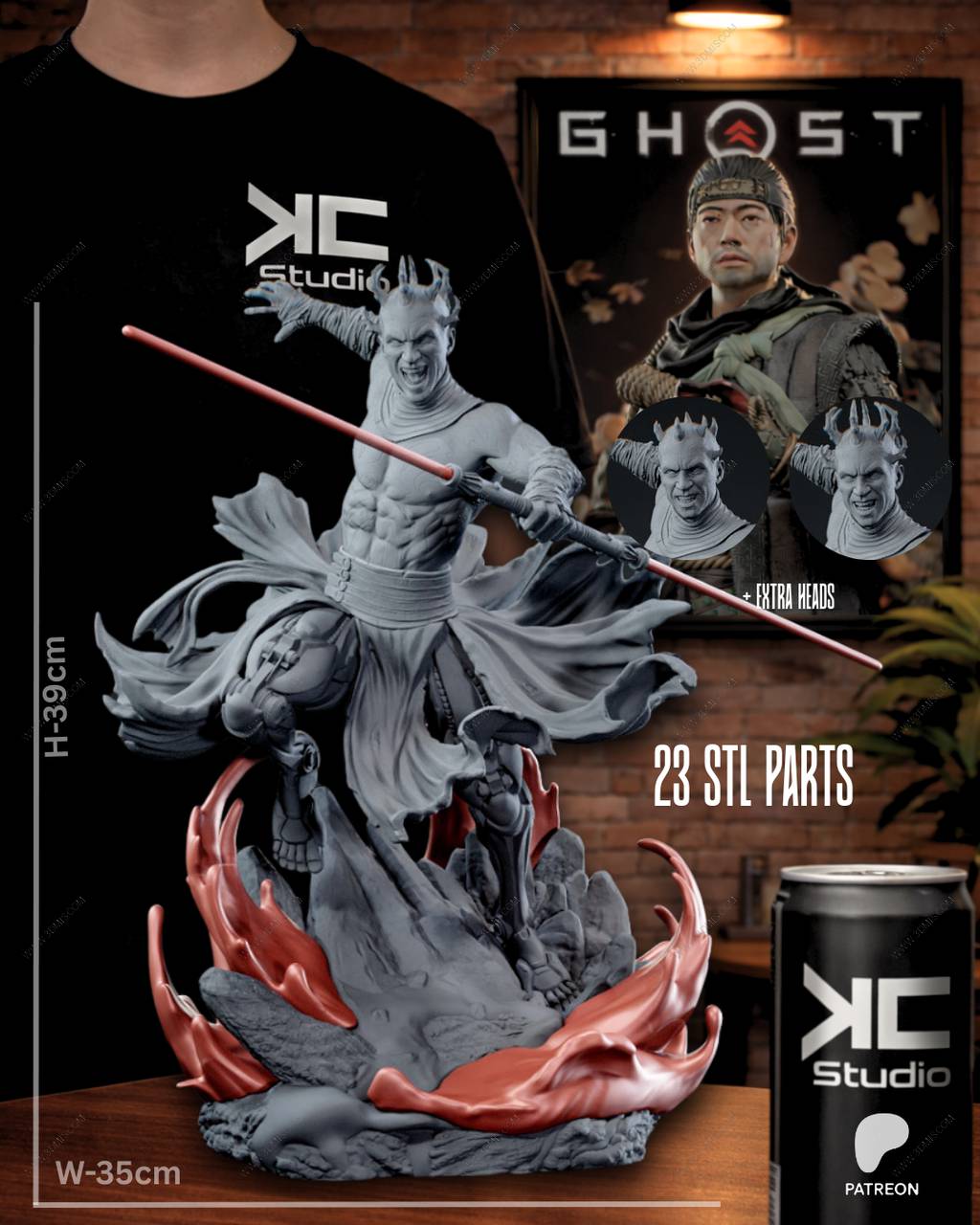 P站图纸印象馆 KcStudio 星球大战 达斯·摩尔 KcStudio 星球大战 达斯·摩尔