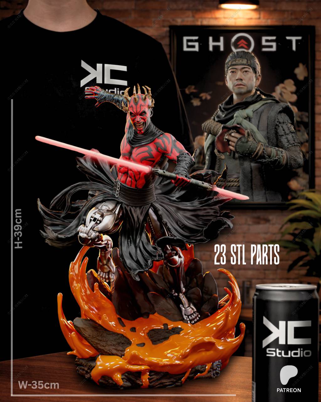 P站图纸印象馆 KcStudio 星球大战 达斯·摩尔 KcStudio 星球大战 达斯·摩尔