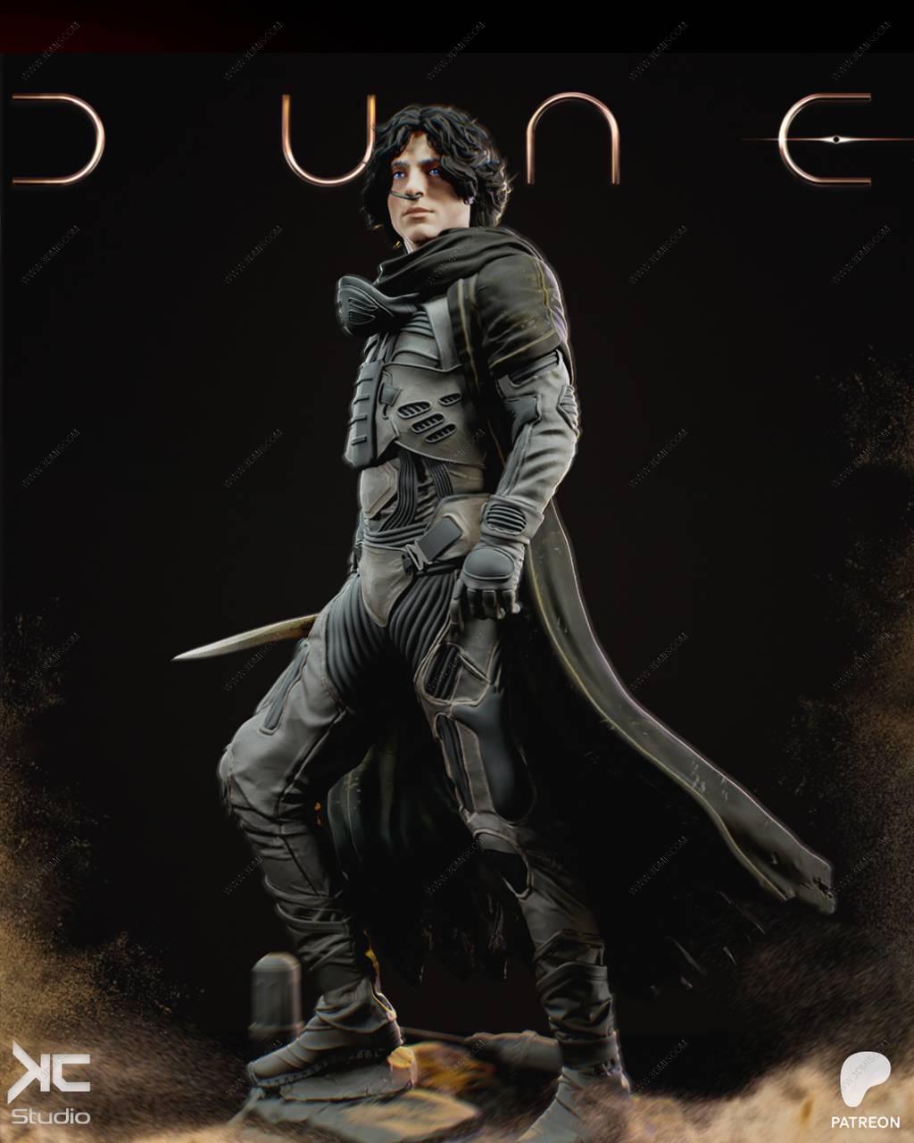 P站图纸印象馆 KcStudio 沙丘 保罗·厄崔迪 KcStudio 沙丘 保罗·厄崔迪