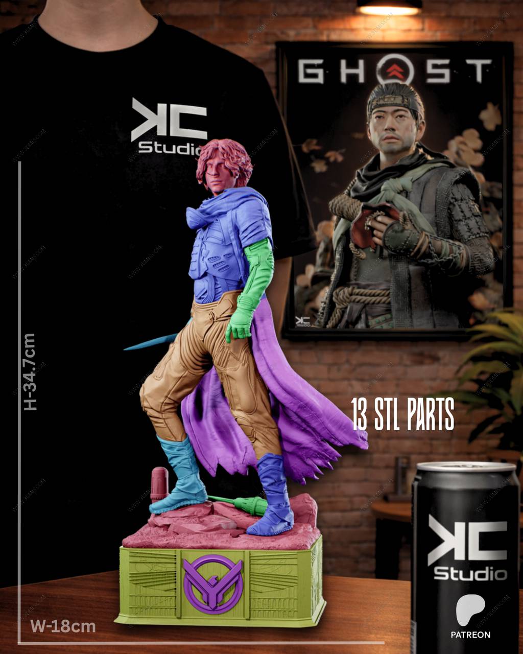 P站图纸印象馆 KcStudio 沙丘 保罗·厄崔迪 KcStudio 沙丘 保罗·厄崔迪