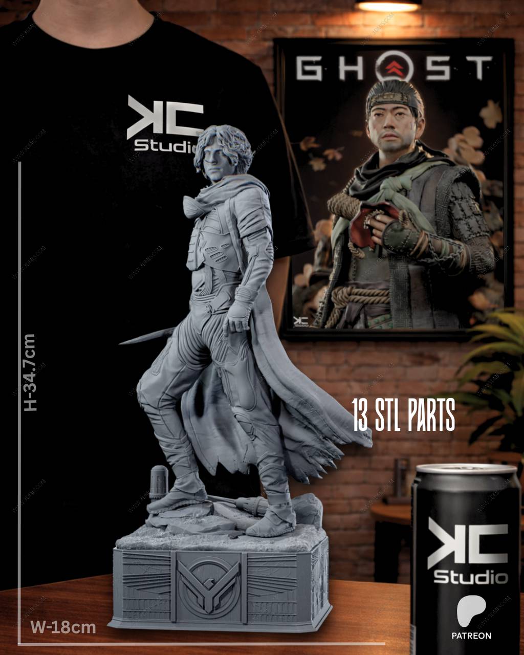 P站图纸印象馆 KcStudio 沙丘 保罗·厄崔迪 KcStudio 沙丘 保罗·厄崔迪