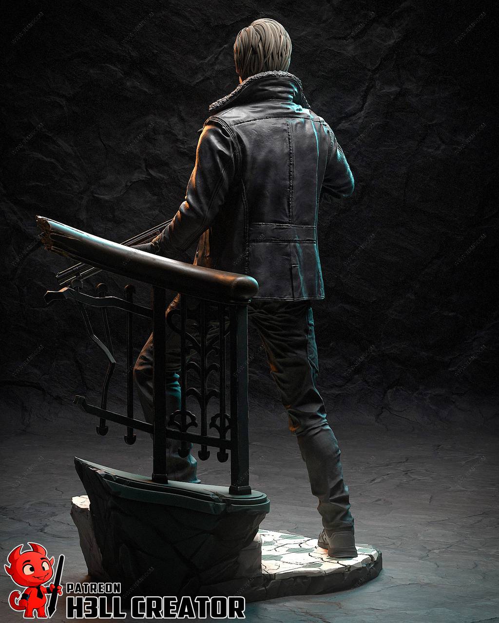 P站图纸印象馆 H3LL 生化危机 莱昂·S·肯尼迪 H3LL 生化危机 莱昂·S·肯尼迪