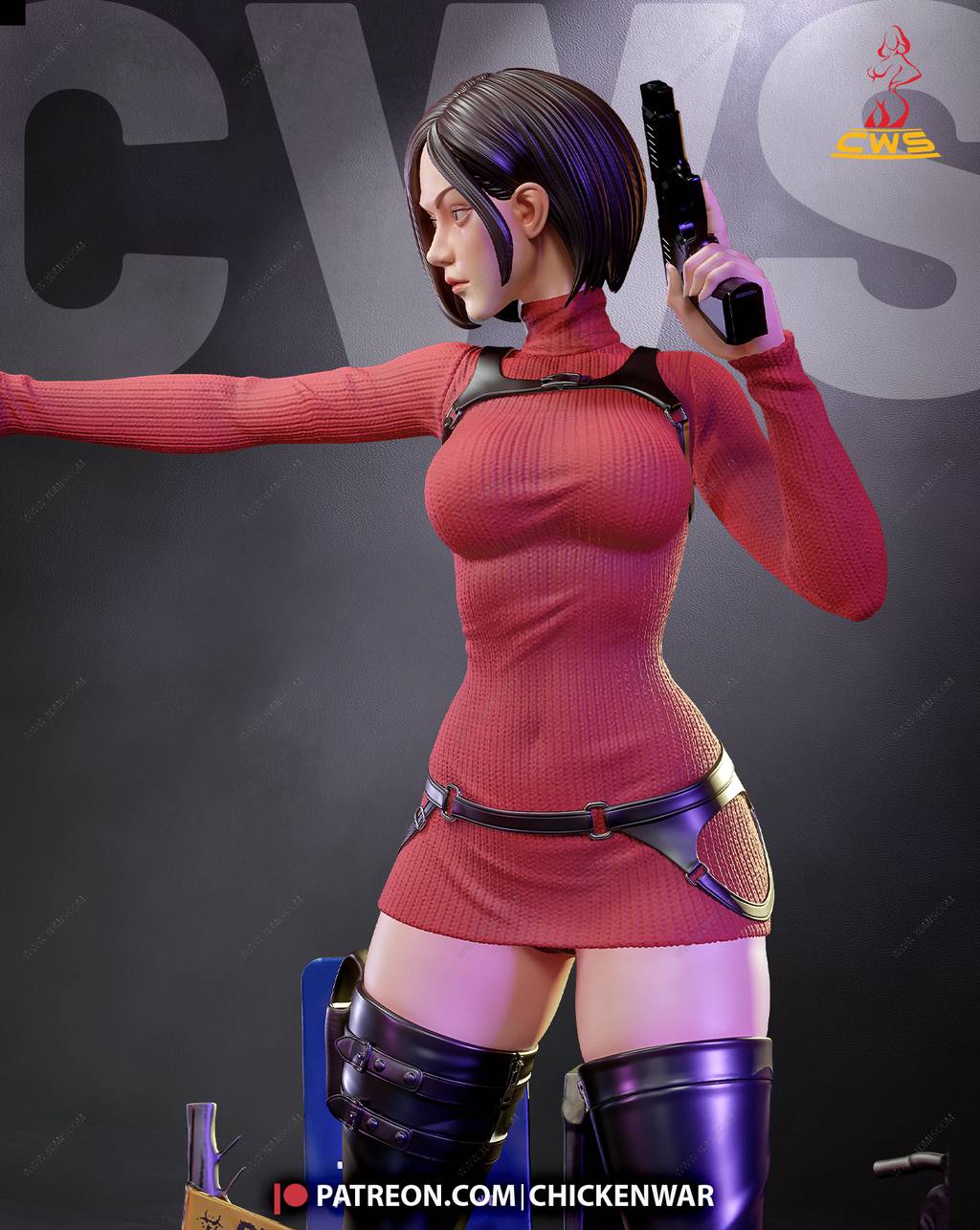 P站图纸印象馆 CW Studio 生化危机 艾达·王 CW Studio 生化危机 艾达·王