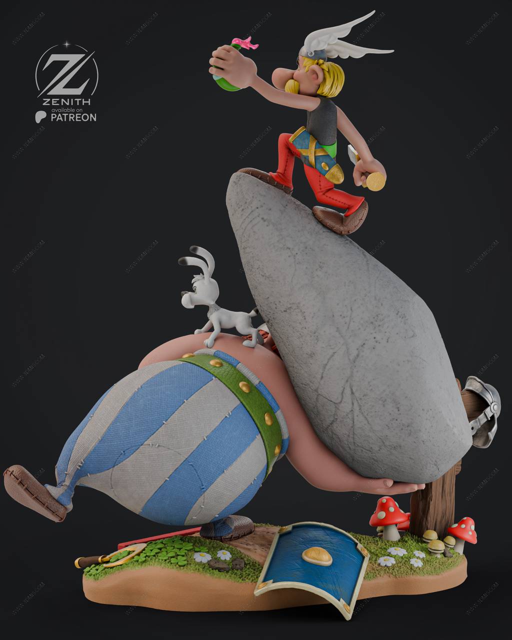 P站图纸印象馆 ZEZ STUDIOS 高卢英雄历险记 阿斯泰里克斯与欧拜力克斯 ZEZ STUDIOS 高卢英雄历险记 阿斯泰里克斯与欧拜力克斯