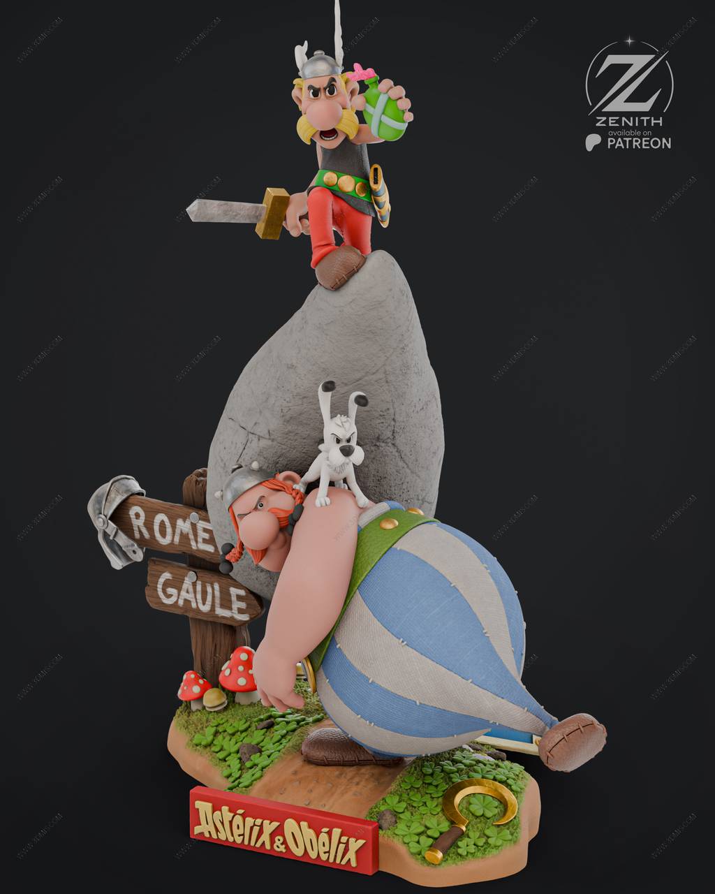 P站图纸印象馆 ZEZ STUDIOS 高卢英雄历险记 阿斯泰里克斯与欧拜力克斯 ZEZ STUDIOS 高卢英雄历险记 阿斯泰里克斯与欧拜力克斯