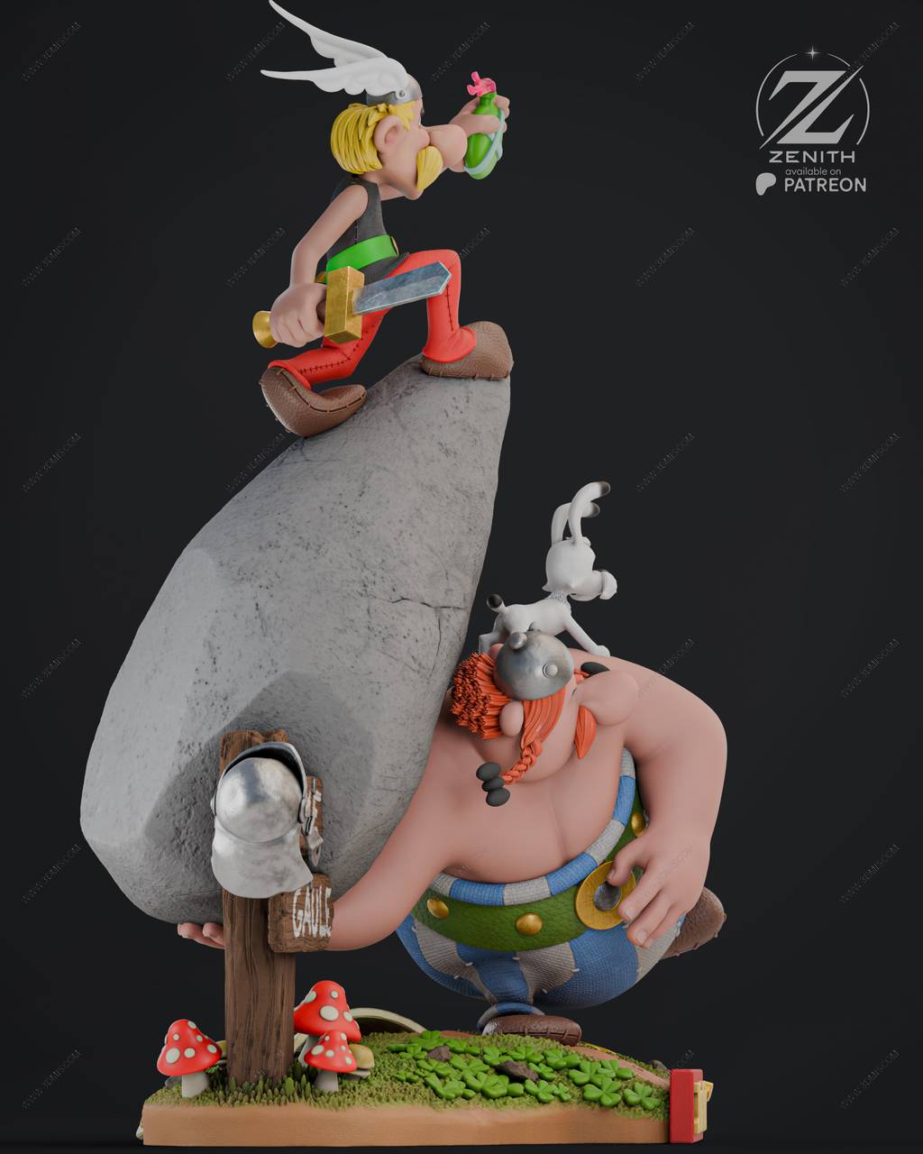 P站图纸印象馆 ZEZ STUDIOS 高卢英雄历险记 阿斯泰里克斯与欧拜力克斯 ZEZ STUDIOS 高卢英雄历险记 阿斯泰里克斯与欧拜力克斯