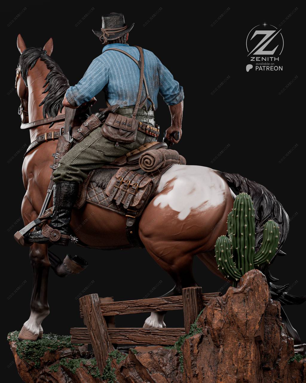 P站图纸印象馆 ZEZ STUDIOS 荒野大镖客 亚瑟·摩根 ZEZ STUDIOS 荒野大镖客 亚瑟·摩根