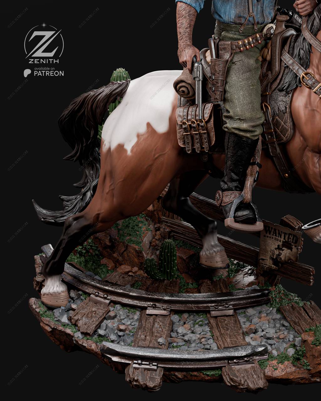 P站图纸印象馆 ZEZ STUDIOS 荒野大镖客 亚瑟·摩根 ZEZ STUDIOS 荒野大镖客 亚瑟·摩根