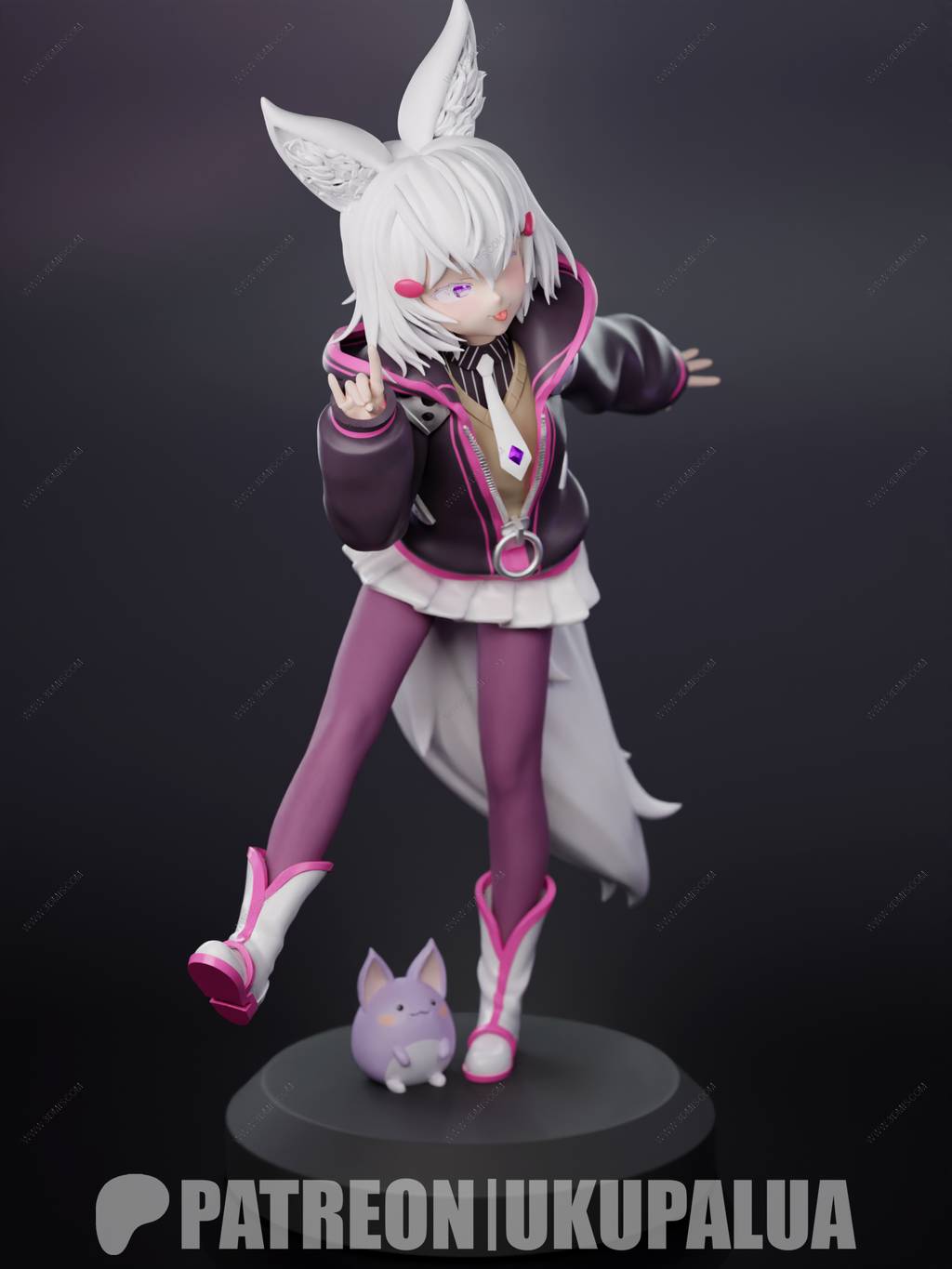 P站图纸印象馆 Ukupalua 虚拟主播 天满前惠 Ukupalua 虚拟主播 天满前惠