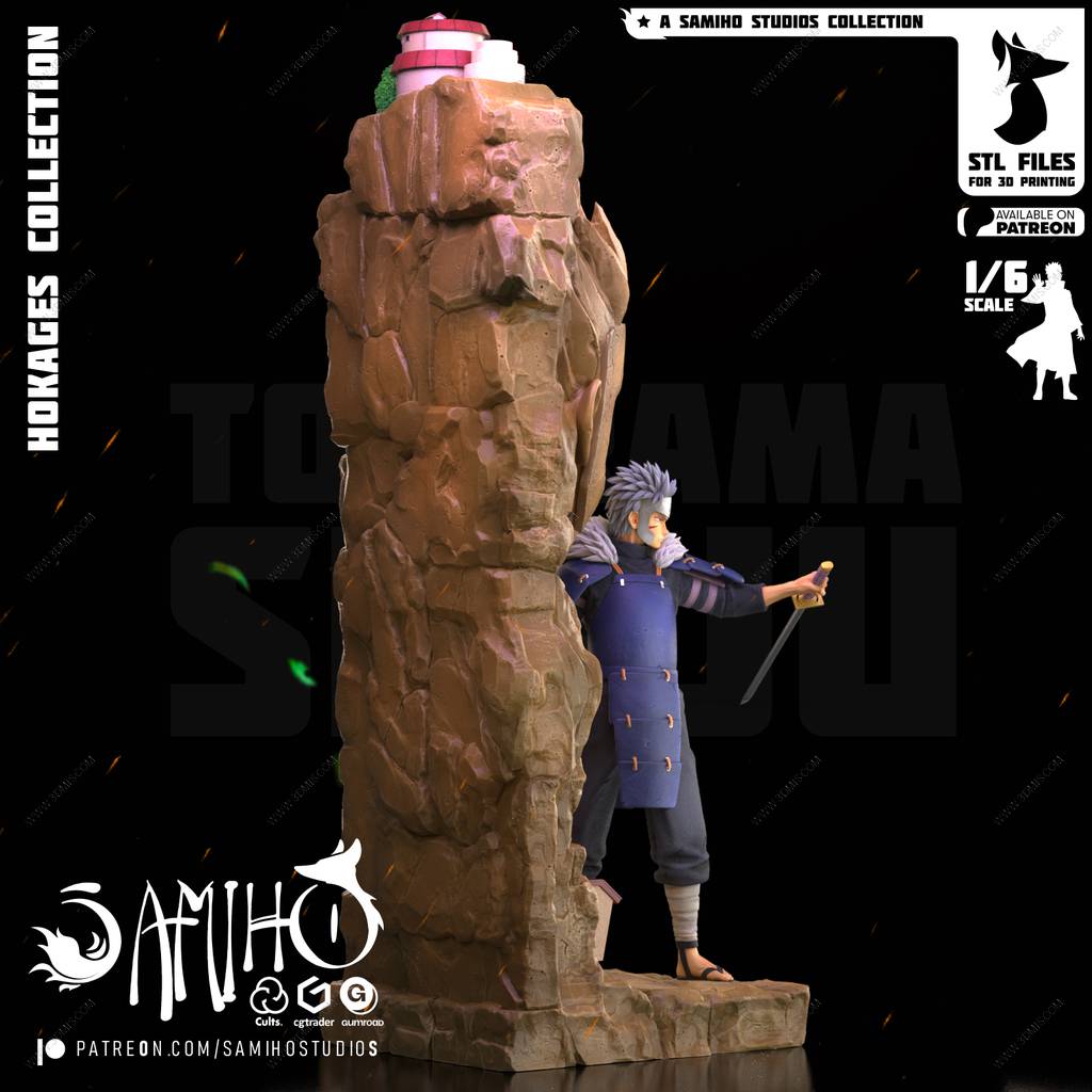 P站图纸印象馆 Samiho 火影忍者 千手扉间日文 Samiho 火影忍者 千手扉间日文