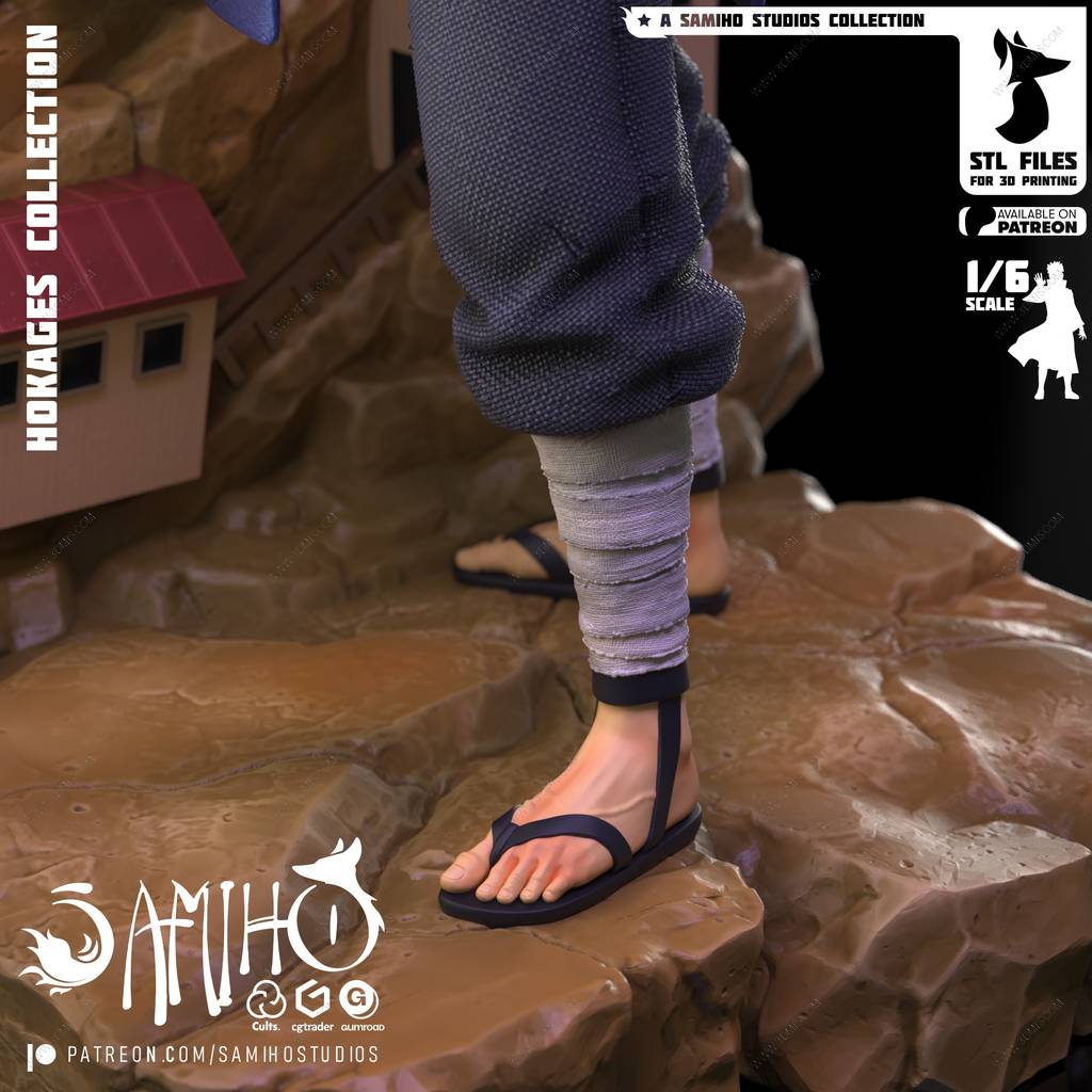 P站图纸印象馆 Samiho 火影忍者 千手扉间日文 Samiho 火影忍者 千手扉间日文