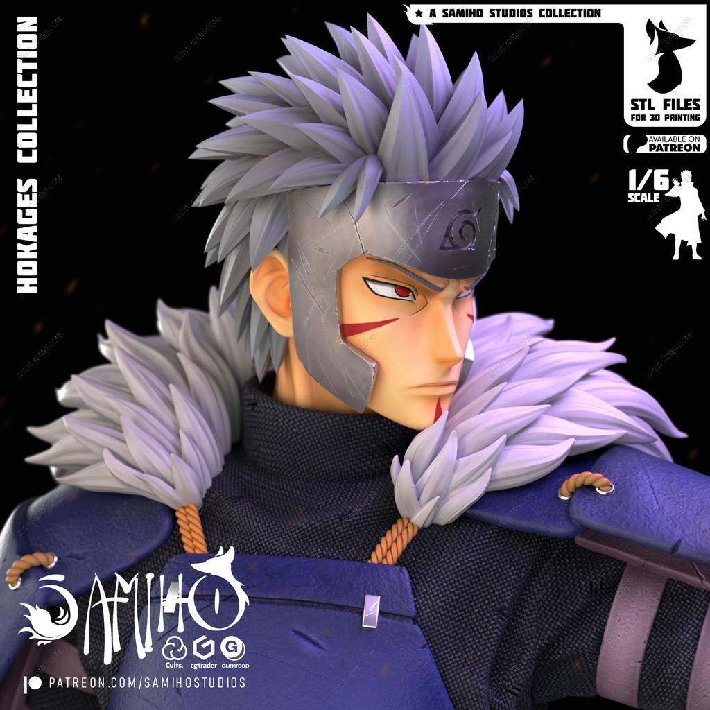 P站图纸印象馆 Samiho 火影忍者 千手扉间日文 Samiho 火影忍者 千手扉间日文